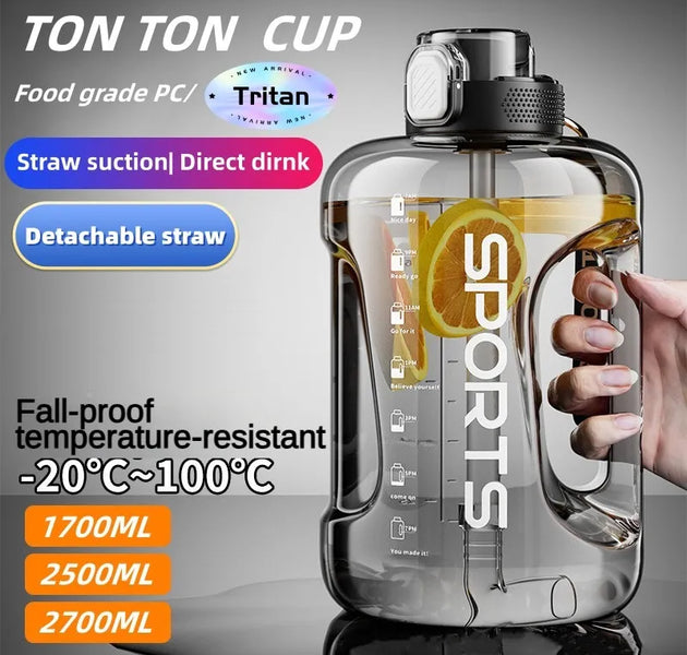 1.7L-2.5L Tritan Sport Water Bottle